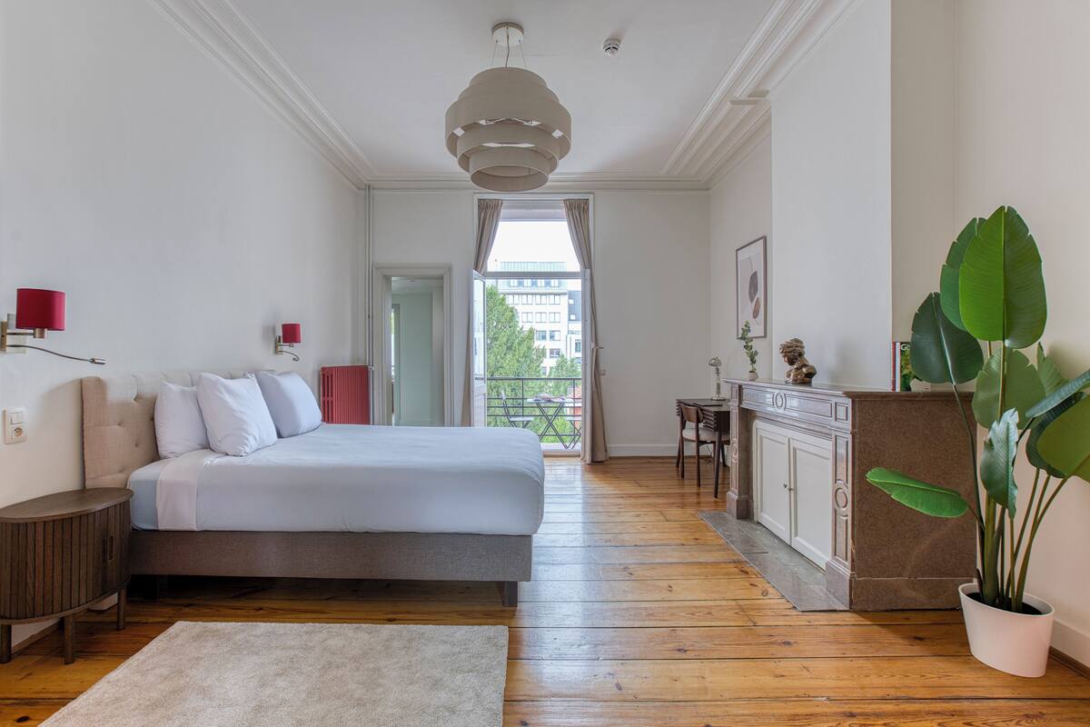 Iron/ironing board (on request), WiFi (free), bed sheets