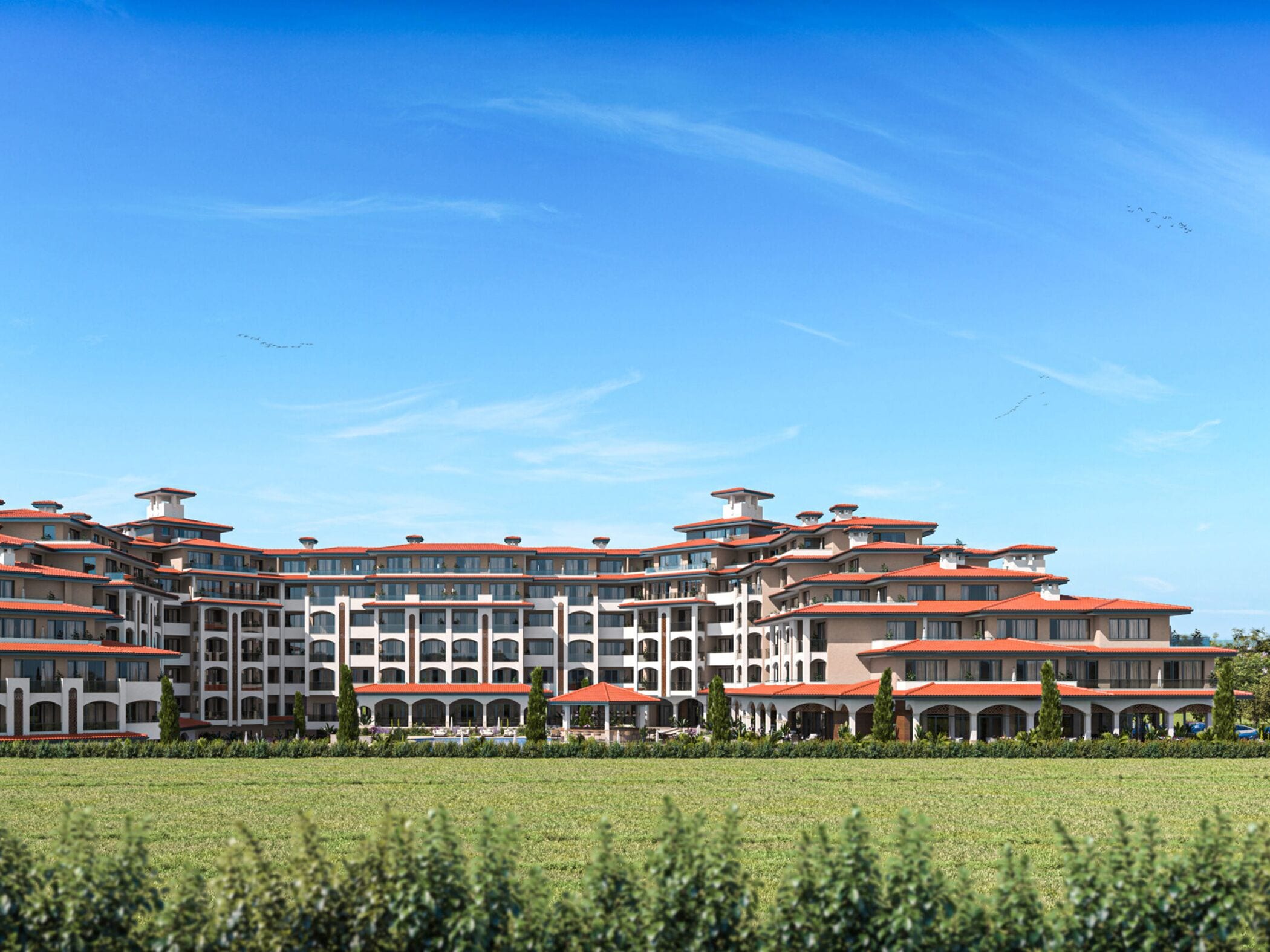 Apartment, 1 Bedroom, Balcony, Ocean View | Front of property