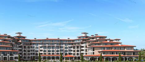 Appartement, 1 chambre, balcon, vue océan | Façade de l’hébergement