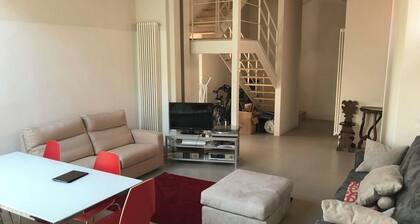 Gorgeous new Loft in the center, just a few minutes walk from the sea