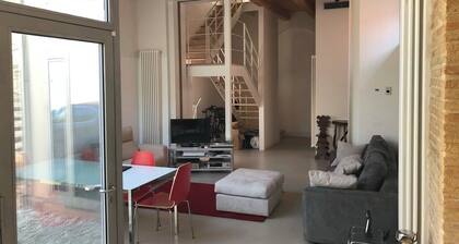 Gorgeous new Loft in the center, just a few minutes walk from the sea