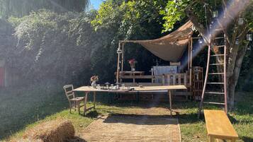 Restaurante al aire libre