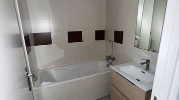 Towels, soap, toilet paper