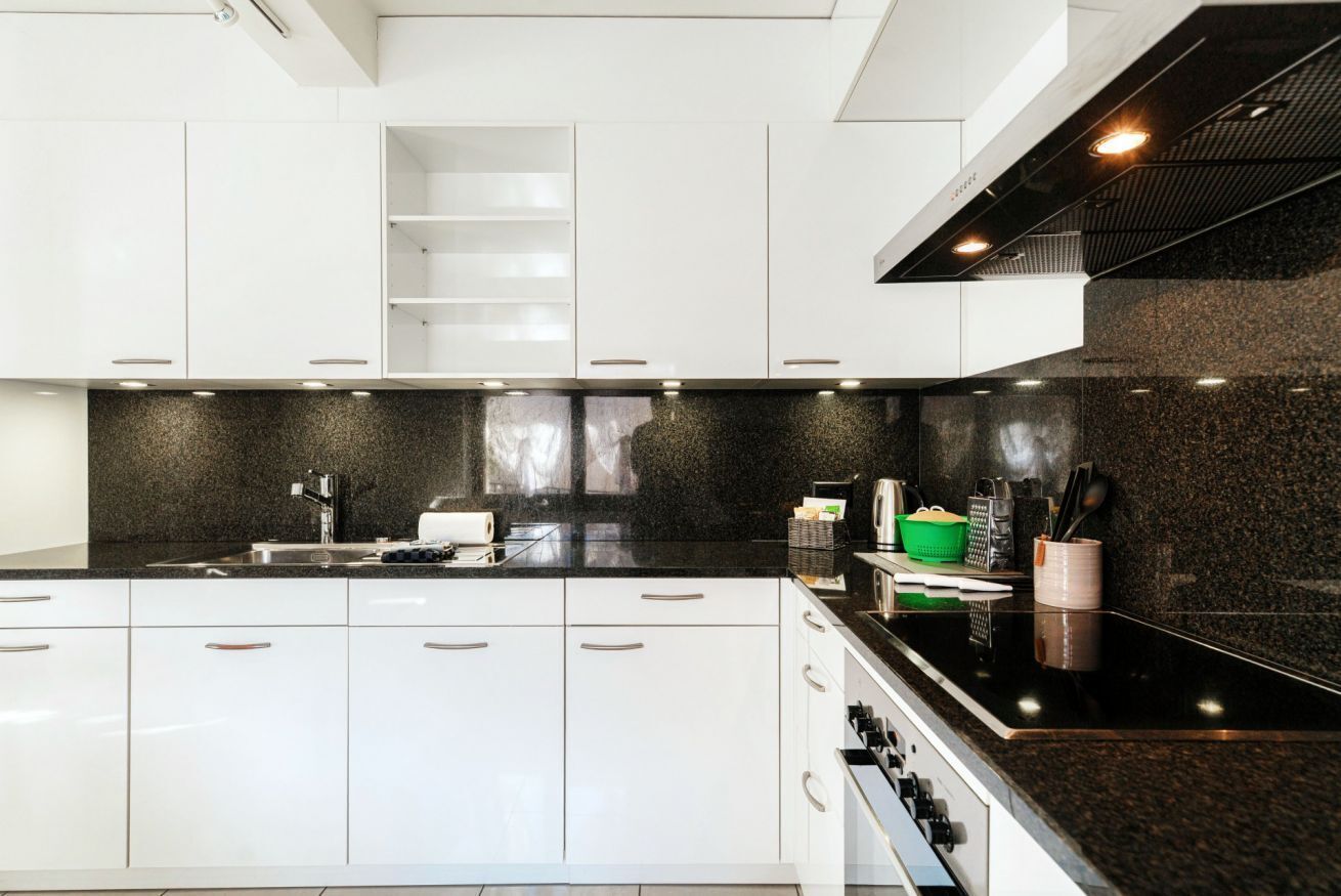 Fridge, microwave, toaster