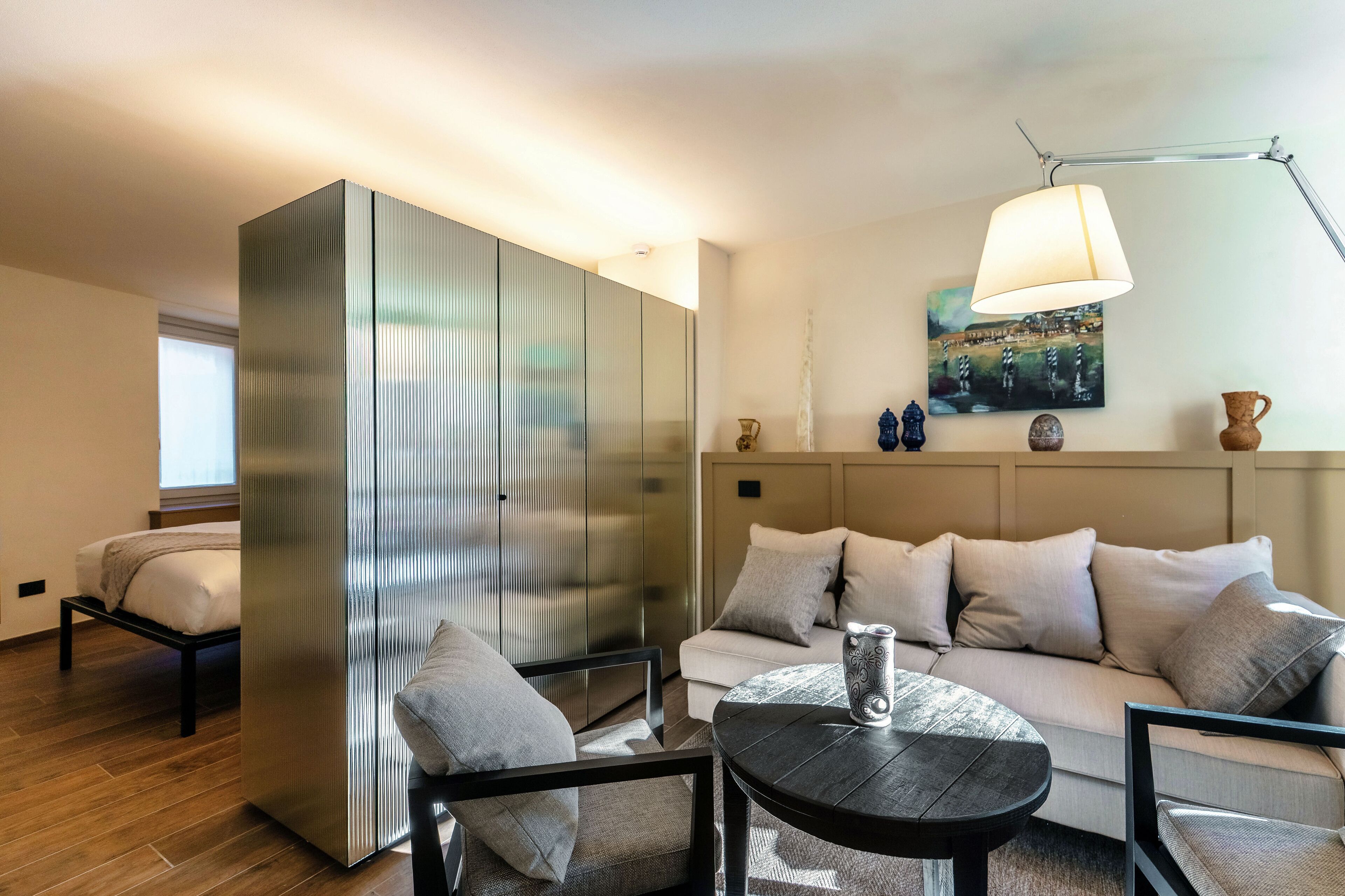 Lägenhet | Sängtillbehör av högsta kvalitet, duntäcken och strykjärn/strykbräda