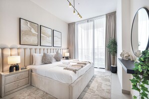 Iron/ironing board - JVC Suites by Hostiva - City View (Dubai)