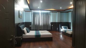 Deluxe-Doppel- oder -Zweibettzimmer, Gartenblick | Kostenloses WLAN