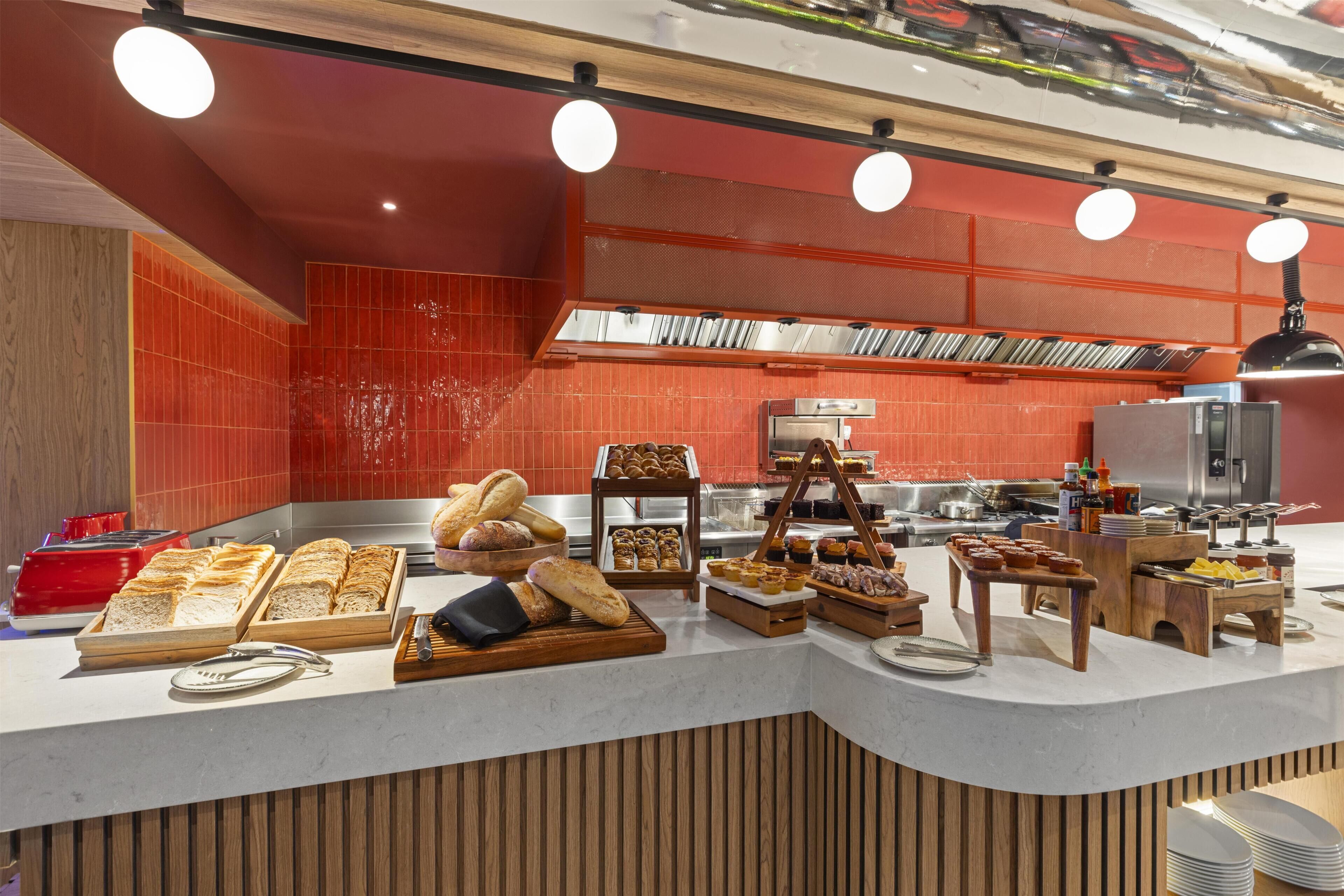 Daily cooked-to-order breakfast for a fee