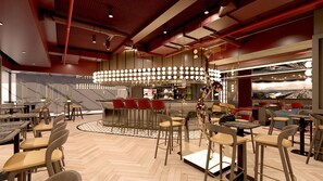 Rooftop bar, ocean views, open daily