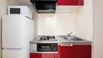 Quarto duplo econômico | Cozinha privada