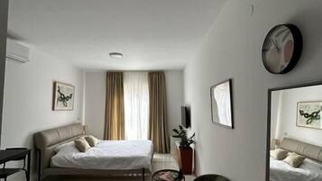 Monolocale Standard, balcone, vista mare | Interni