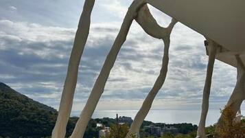 Standard Studio, Balcony, Sea View | Terrace/patio