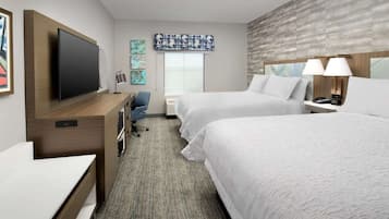 Desk, iron/ironing board, WiFi, bed sheets