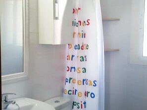 Bathroom - Loft con jardín y zona de barbacoa   (Conil de la Frontera)