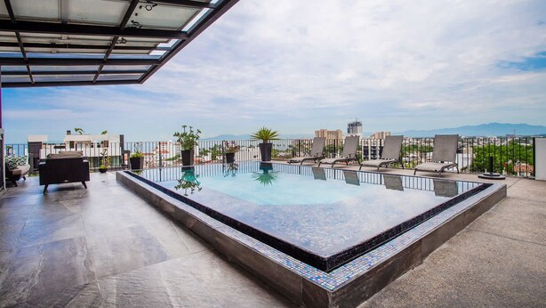 Pool - Casa Ricky - Calm & Charming 1BR with Rooftop Pool (Puerto Vallarta)