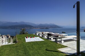 Villa, 4 chambres, piscine privée, vue jardin | Terrasse/Patio