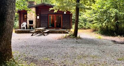 Woodland Chalet in Namur
