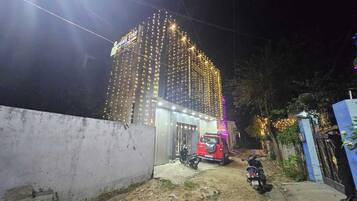 Front of property – evening/night