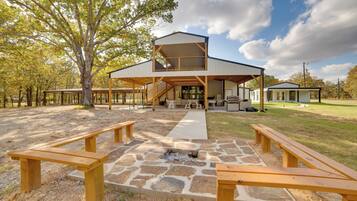 Overnatningsstedets facade