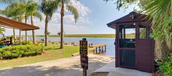 Unwind Poolside + Walk to Lake! Okeechobee Getaway