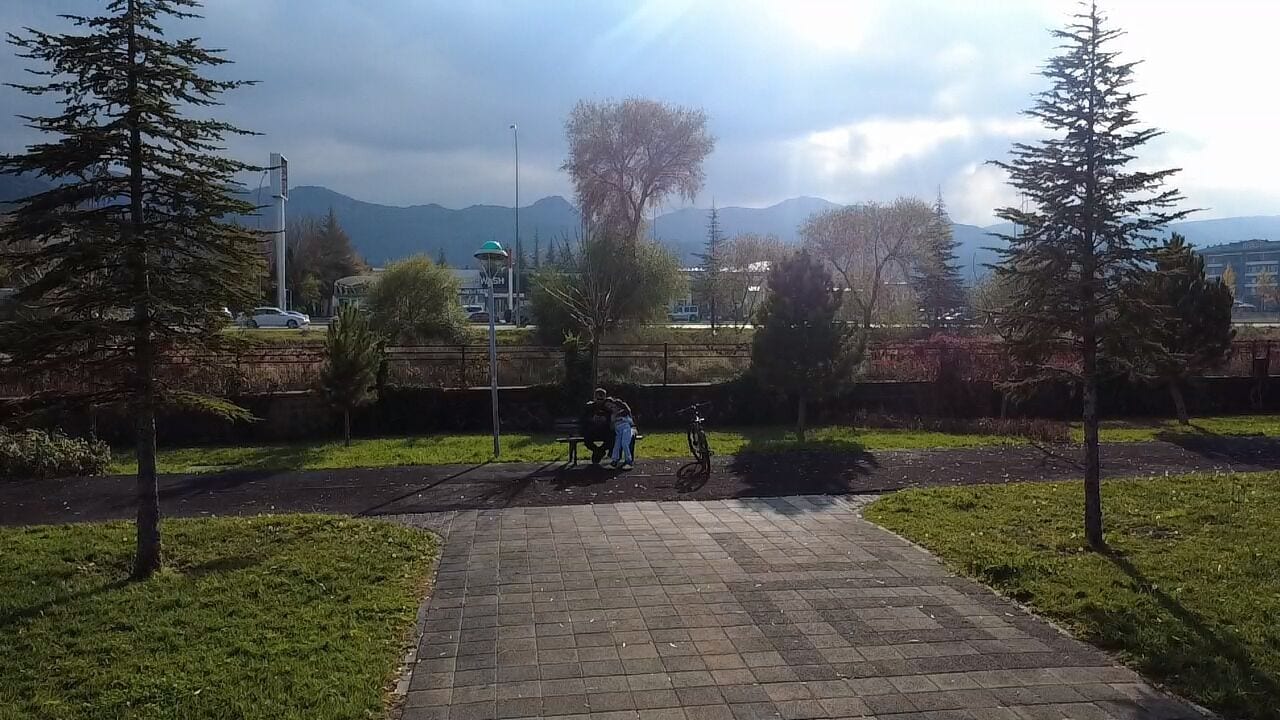 Klassieke Twin kamer, balkon, uitzicht op stad | Uitzicht op de stad