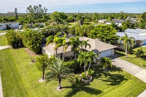 Property grounds - New Listing! Sunny Cape Coral Retreat | Pool, Hot Tub & Bikes (Cape Coral)