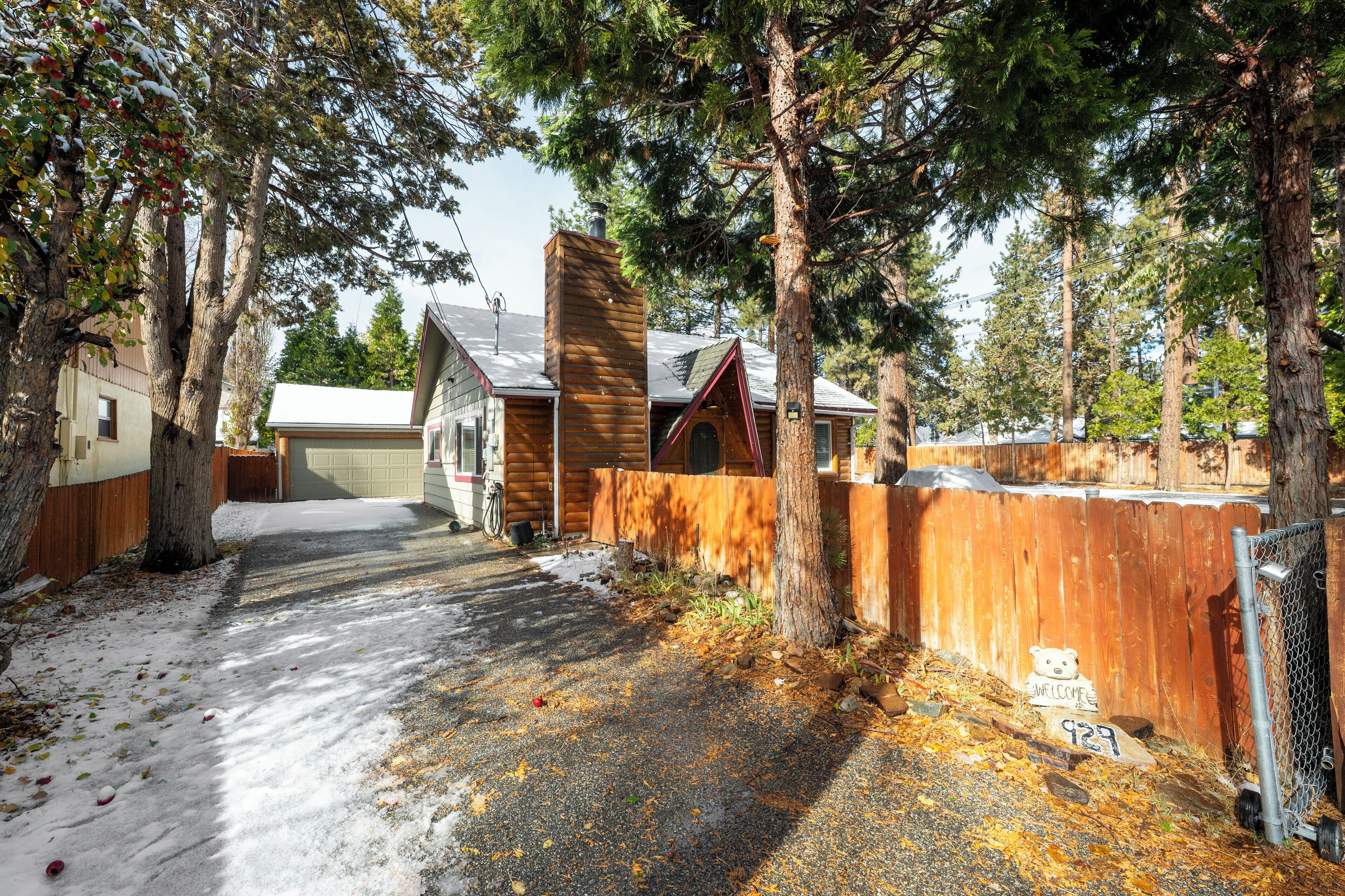 Enceinte de l’hébergement