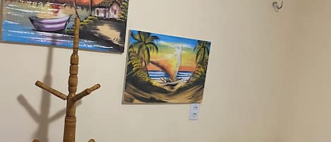 Family Double Room Single Use | Desk, blackout drapes, iron/ironing board, free WiFi