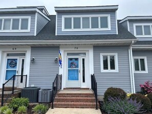 Exterior detail - 70 Henlopen Gardens - lovely 2 bedroom townhouse in Lewes! (Lewes)