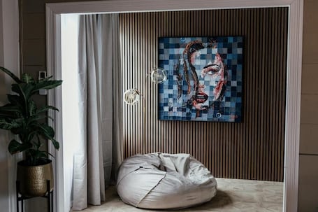 Lobby. Huset Vårt Bed and Breakfast