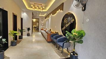 Facciata della struttura