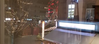 Citystudio Neuwied with sleeping gallery for up to 6 guests directly at Luisenplatz center