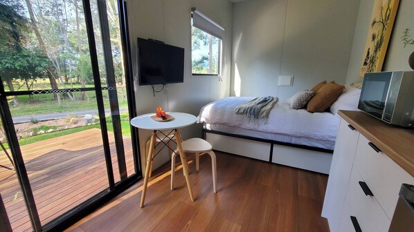 Mobile Home, 1 Bedroom, Balcony, Garden View | Room amenity - Watts River Tiny - Hidden, but Close to Township (Healesville)
