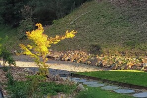 Mobile Home, 1 Bedroom, Balcony, Garden View | Property grounds - Watts River Tiny - Hidden, but Close to Township (Healesville)