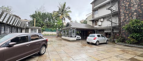 Façade de l’hébergement