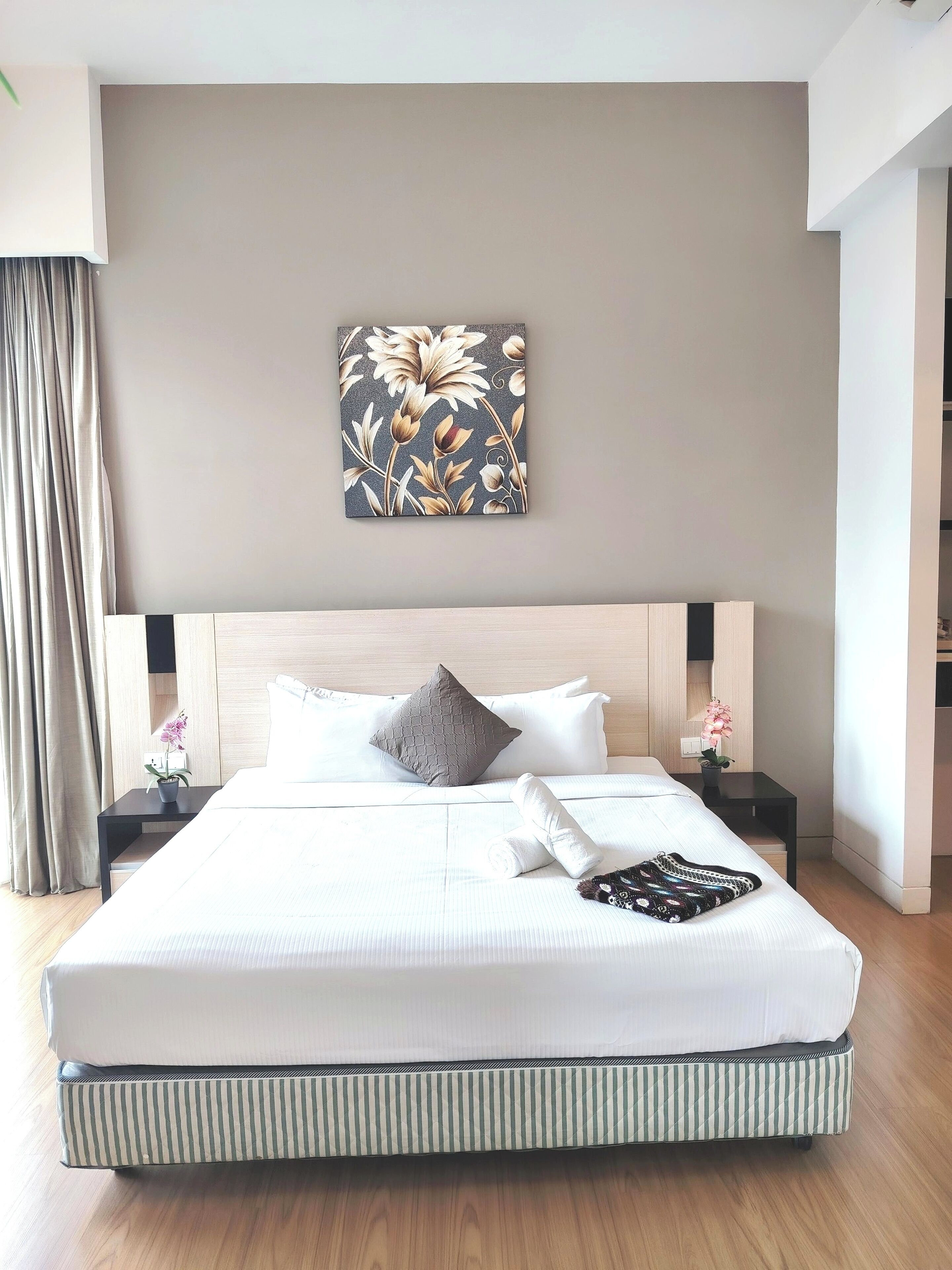 อพาร์ทเมนท์สำหรับครอบครัว, 1 ห้องนอน | เตารีด/โต๊ะรีดผ้า, Wi-Fi ฟรี