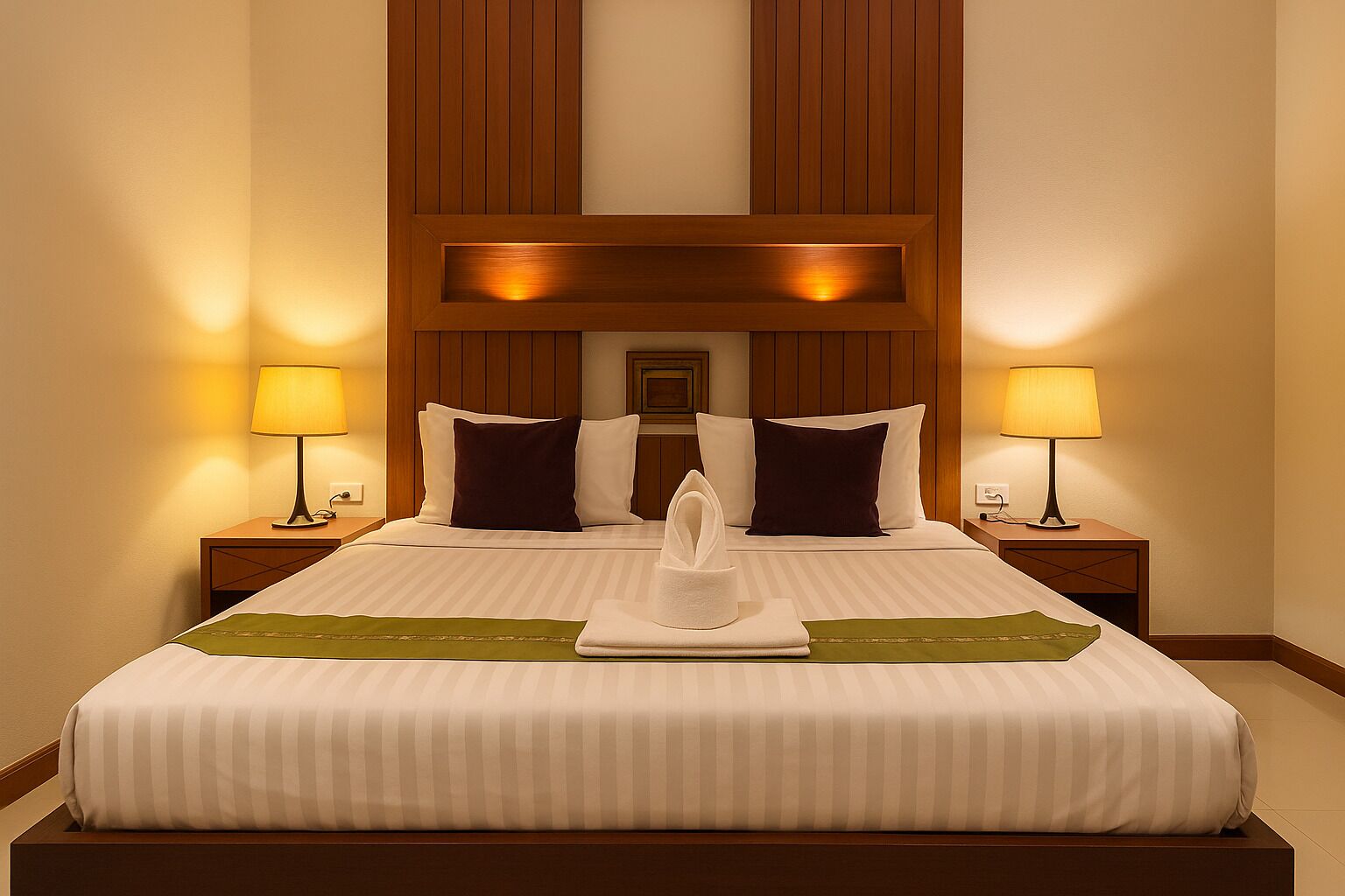 Superior Double Room, Courtyard View | Hypo-allergenic bedding, in-room safe, desk, laptop workspace