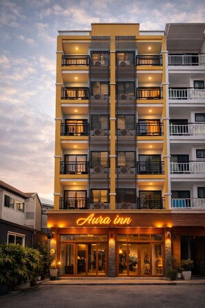 Voorkant van accommodatie