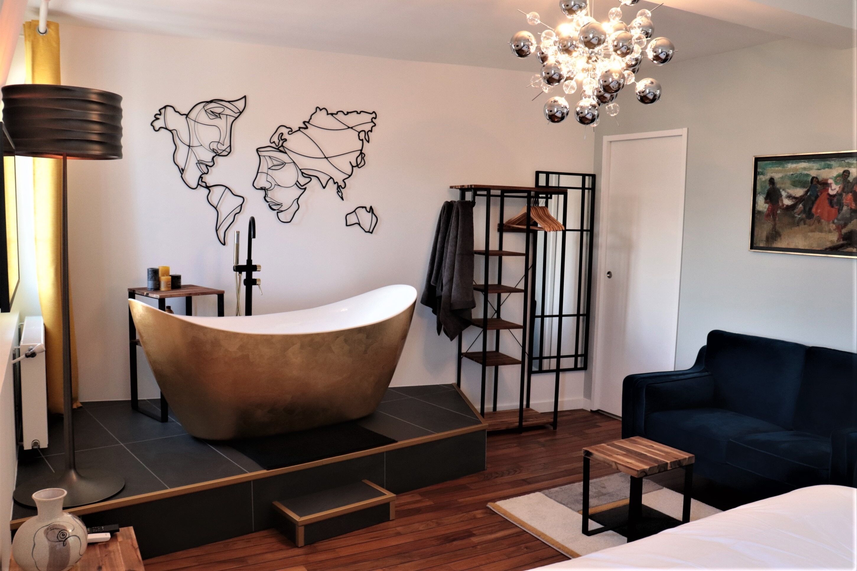 1 chambre, Wi-Fi, draps fournis