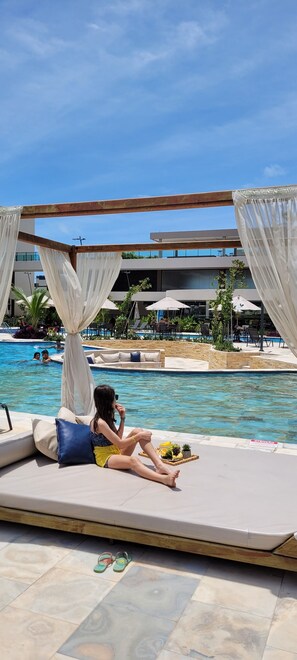 Outdoor pool - Refuge By Paty - Malia Beach Resort for families (Ipojuca)