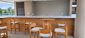 Outdoor dining - Refuge By Paty - Malia Beach Resort for families (Ipojuca)