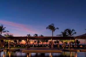 Front of property – evening/night