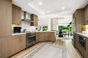 Fridge, microwave, oven, stovetop - NEW Remodel - Santa Rosa Cove #89 - 3 BD/3BA (La Quinta)