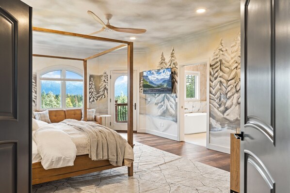 10 dormitorios, escritorio, tabla de planchar con plancha y wifi