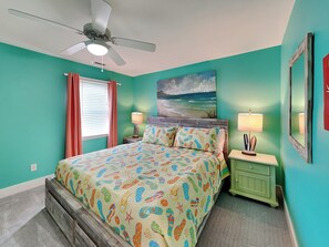 6 bedrooms, iron/ironing board, free WiFi, bed sheets - In Sea State Escape | Newly Remodeled Group Fav Home! (Kure Beach)