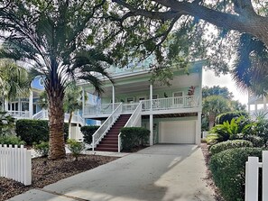 Exterior - In Sea State Escape | Newly Remodeled Group Fav Home! (Kure Beach)
