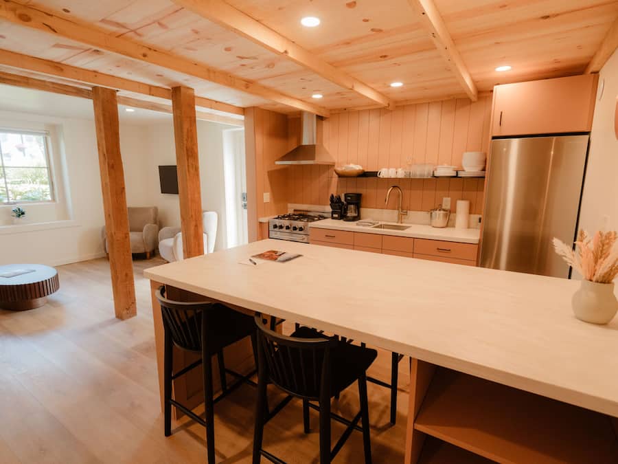 Suite panoràmica, amb bany privat, vistes a la ciutat (The Mill House #4) | Cuina compartida
