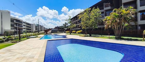 Departamento clásico | Alberca | Alberca al aire libre