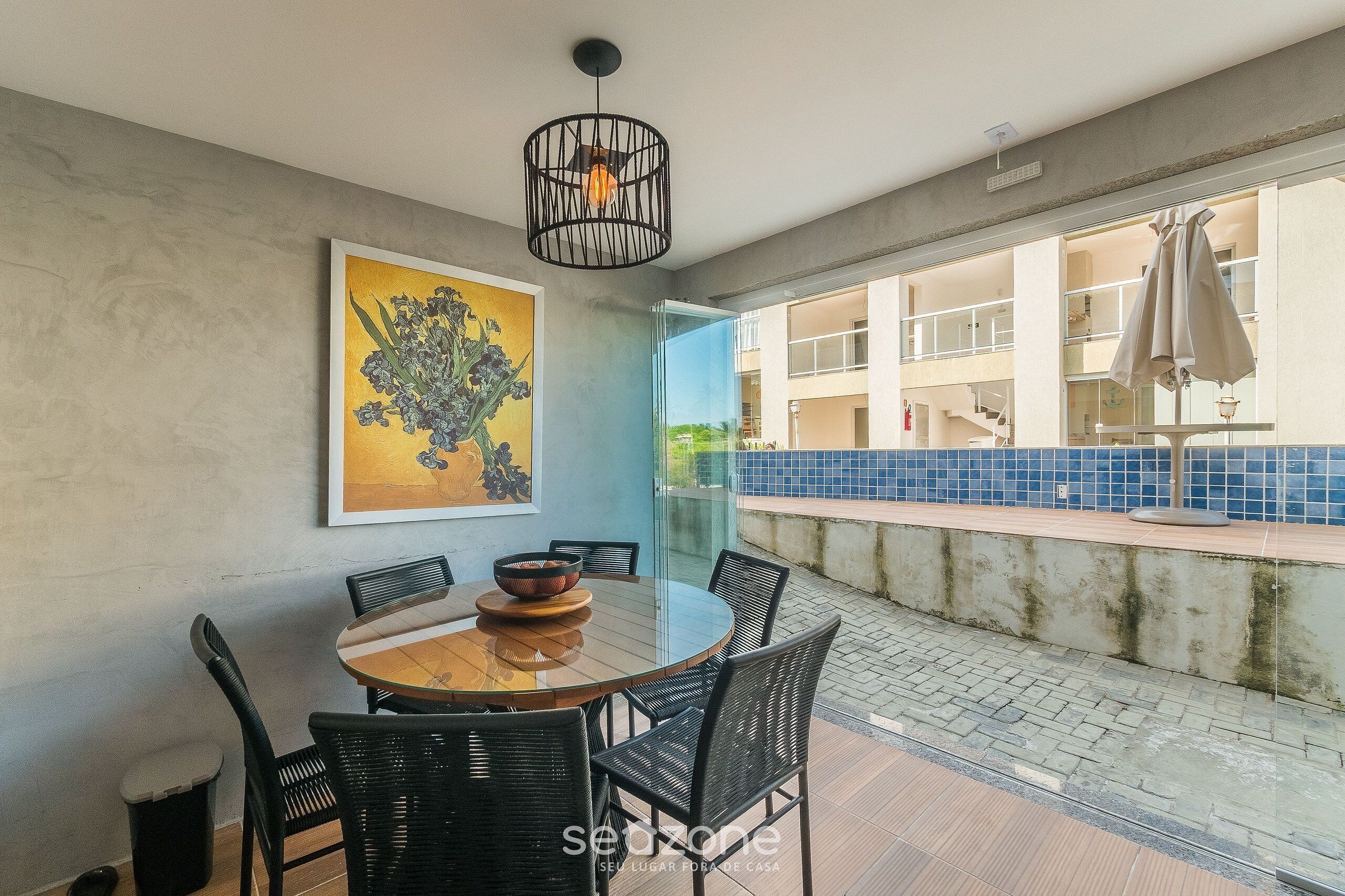 Apartamento básico | Opções para refeição ao ar livre