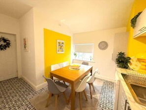 Dining - The Whitchurch Apartment- The Painted Rooms (Shropshire)